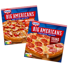 Dr. Oetker Big Americans pizza